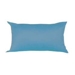 Perna decorativa dreptunghiulara, 50x30 cm, plina cu Puf Mania Relax, culoare albastru