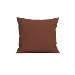 Perna decorativa patrata, 40x40 cm, pentru canapele, plina cu Puf Mania Relax, culoare maro