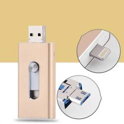 iStick - stick-ul USB 32 GB pentru iPad, iPhone, Android si PC cu conector Lightning MTEK-iStick-32GB