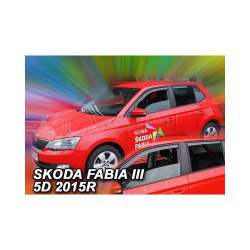 Paravanturi Geam Auto auto Skoda Fabia, an fabr. 2014- ( Marca Heko - set FATA )