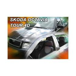 Paravanturi Geam Auto SKODA OCTAVIA I TOUR Hatchback an fabr. 2004 - 2009 ( Marca Heko - set FATA )