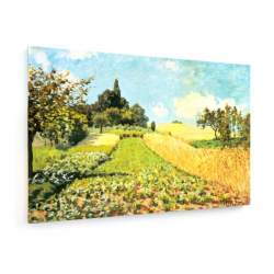 Tablou pe panza (canvas) - Alfred Sisley - Wheat field - 1873 AEU4-KM-CANVAS-293