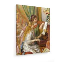 Tablou pe panza (canvas) - Auguste Renoir - Two girls at the piano AEU4-KM-CANVAS-140