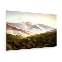 Tablou pe panza (canvas) - Caspar David Friedrich - Memories of Giant Mount AEU4-KM-CANVAS-240