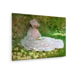 Tablou pe panza (canvas) - Claude Monet - The Reader AEU4-KM-CANVAS-412