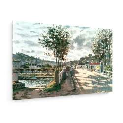 Tablou pe panza (canvas) - Claude Monet - The bridge of Bougival - 1870 AEU4-KM-CANVAS-76