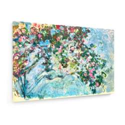 Tablou pe panza (canvas) - Claude Monet - The rose-bush - 1925/26 AEU4-KM-CANVAS-96
