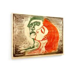 Tablou pe panza (canvas) - Edvard Munch - Man and Woman Kissing AEU4-KM-CANVAS-472