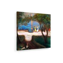 Tablou pe panza (canvas) - Edvard Munch - The Dance on the beach AEU4-KM-CANVAS-471