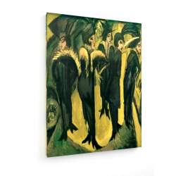Tablou pe panza (canvas) - Ernst Ludwig Kirchner - Five women on the street AEU4-KM-CANVAS-268