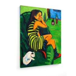 Tablou pe panza (canvas) - Ernst Ludwig Kirchner - Marcella - 1910 AEU4-KM-CANVAS-63