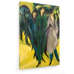 Tablou pe panza (canvas) - Ernst Ludwig Kirchner - Women in the Street AEU4-KM-CANVAS-392