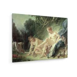 Tablou pe panza (canvas) - Francois Boucher - Bath of Diana - Painting - 1742 AEU4-KM-CANVAS-476