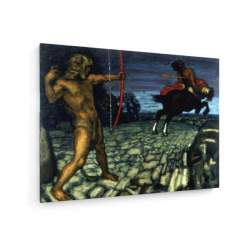 Tablou pe panza (canvas) - Franz von Stuck - Hercules and Nessus AEU4-KM-CANVAS-550