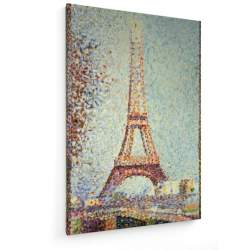 Tablou pe panza (canvas) - Georges Seurat - The Eiffel Tower - Painting - 1889 AEU4-KM-CANVAS-180