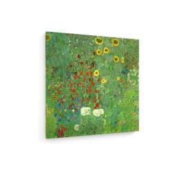 Tablou pe panza (canvas) - Gustav Klimt - Garden with Sunflowers AEU4-KM-CANVAS-137