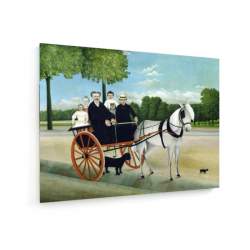 Tablou pe panza (canvas) - Henri Rousseau - Cart of Father Juniet - 1908 AEU4-KM-CANVAS-485