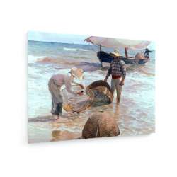 Tablou pe panza (canvas) - Joaquin Sorolla - Valencian Fishermen AEU4-KM-CANVAS-57