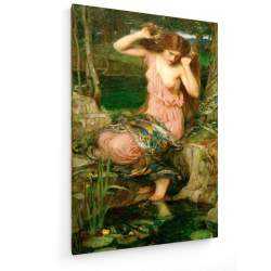 Tablou pe panza (canvas) - John William Waterhouse - Lamia - Painting 1909 AEU4-KM-CANVAS-163