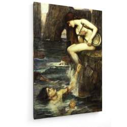 Tablou pe panza (canvas) - John William Waterhouse - The Siren AEU4-KM-CANVAS-387