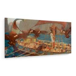 Tablou pe panza (canvas) - John William Waterhouse - Ulysses and the Sirens AEU4-KM-CANVAS-251