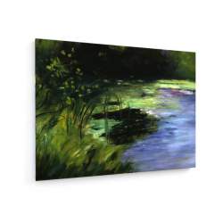 Tablou pe panza (canvas) - Karl Hagemeister - water landscape in sunlight AEU4-KM-CANVAS-468