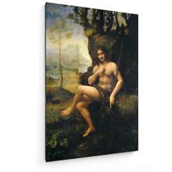 Tablou pe panza (canvas) - Leonardo da Vinci - Bacchus AEU4-KM-CANVAS-257