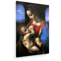 Tablou pe panza (canvas) - Leonardo da Vinci - Madonna Litta AEU4-KM-CANVAS-242