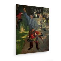 Tablou pe panza (canvas) - Max Liebermann - Male Parrot - 1902 AEU4-KM-CANVAS-241