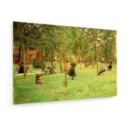 Tablou pe panza (canvas) - Max Liebermann - Playing children - 1882 AEU4-KM-CANVAS-105