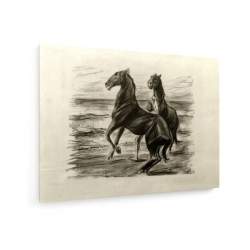 Tablou pe panza (canvas) - Max Liebermann - Rising Horse AEU4-KM-CANVAS-503