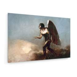 Tablou pe panza (canvas) - Odilon Redon - Winged Man or Fallen Angel - Paint AEU4-KM-CANVAS-469