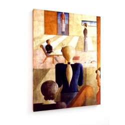 Tablou pe panza (canvas) - Oskar Schlemmer - Women's School - 1930 AEU4-KM-CANVAS-365