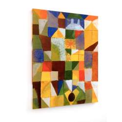 Tablou pe panza (canvas) - Paul Klee - Urban Composition - 1919 AEU4-KM-CANVAS-126