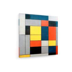 Tablou pe panza (canvas) - Piet Mondrian - Composition No. VI and II - 1920 AEU4-KM-CANVAS-340