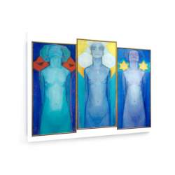 Tablou pe panza (canvas) - Piet Mondrian - Evolution AEU4-KM-CANVAS-336