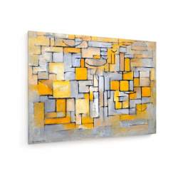 Tablou pe panza (canvas) - Piet Mondrian - Painting No 8 AEU4-KM-CANVAS-454