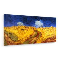 Tablou pe panza (canvas) - Vincent Van Gogh - Corn-field with Crows - 1890 AEU4-KM-CANVAS-13
