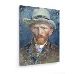 Tablou pe panza (canvas) - Vincent Van Gogh - Self-Portrait - 1887 AEU4-KM-CANVAS-452