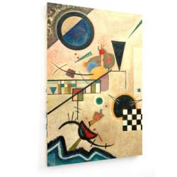 Tablou pe panza (canvas) - Wassily Kandinsky - Contrasting sounds AEU4-KM-CANVAS-132