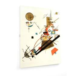 Tablou pe panza (canvas) - Wassily Kandinsky - Happy Ascent - 1923 AEU4-KM-CANVAS-301