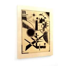 Tablou pe panza (canvas) - Wassily Kandinsky - Lithograph no. III - 1925 AEU4-KM-CANVAS-81