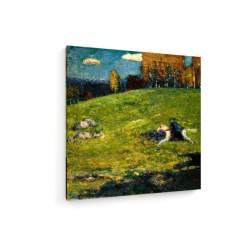 Tablou pe panza (canvas) - Wassily Kandinsky - The blue Rider - 1903 AEU4-KM-CANVAS-179