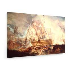 Tablou pe panza (canvas) - William Turner - Battle of Trafalgar AEU4-KM-CANVAS-131