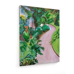 Tablou pe panza (canvas) - August Macke - Garden Path AEU4-KM-CANVAS-1707