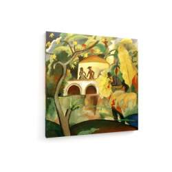 Tablou pe panza (canvas) - August Macke - Rococo AEU4-KM-CANVAS-1458