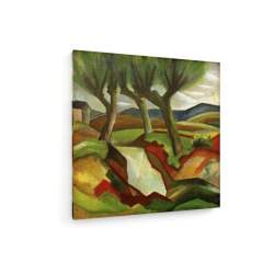 Tablou pe panza (canvas) - August Macke - Willows by the Brook AEU4-KM-CANVAS-748