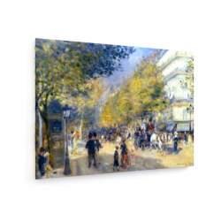 Tablou pe panza (canvas) - Auguste Renoir - Paris - The Grand Boulevards - Painting AEU4-KM-CANVAS-827