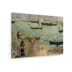 Tablou pe panza (canvas) - Berthe Morisot - Harbour scene - Isle of Wight AEU4-KM-CANVAS-810