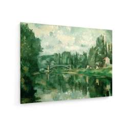 Tablou pe panza (canvas) - Cezanne - The Bridge at Creteil - 1888 AEU4-KM-CANVAS-1036